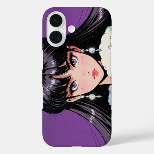 Anime diva iPhone / iPad case (Achterkant)