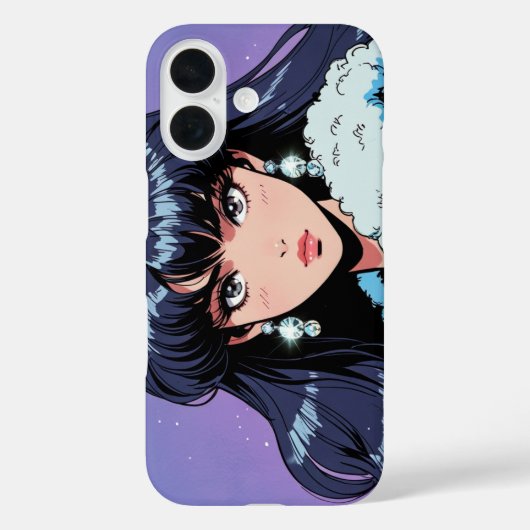 Anime diva iPhone / iPad case (Achterkant)