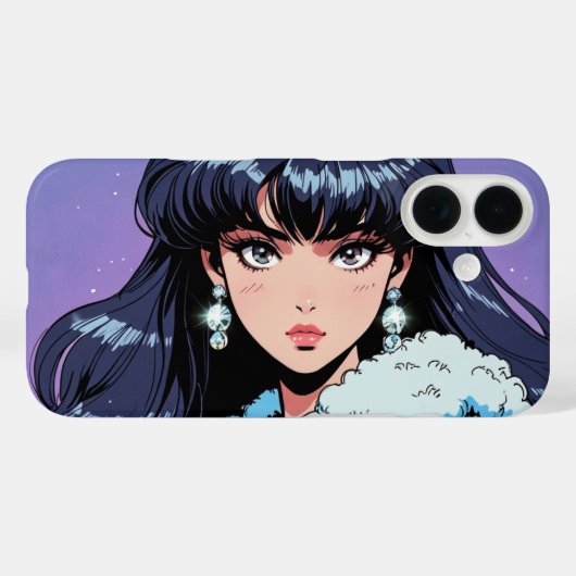 Anime diva iPhone / iPad case (Achterkant (horizontaal))