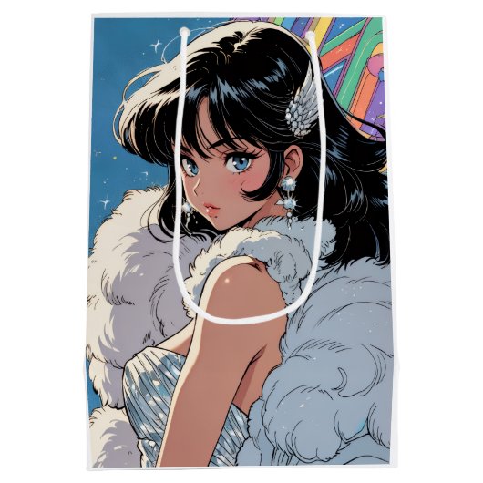 Anime diva medium cadeauzakje (Achterkant)