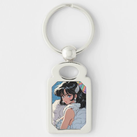 Anime diva sleutelhanger (Voorkant)