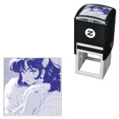 Anime diva zelfinktende stempel (In situ)