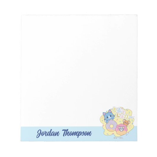 Anime Donut Delights beroemd gemaakt door Tom, Jer Notitieblok (Voorkant)