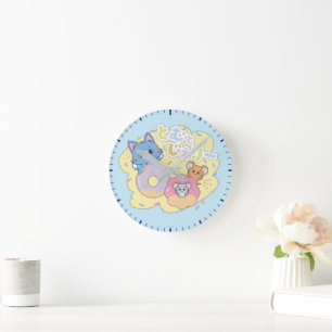 Anime Donut Delights beroemd gemaakt door Tom, Jer Ronde Klok