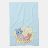 Anime Donut Delights beroemd gemaakt door Tom, Jer Theedoek (Verticaal)