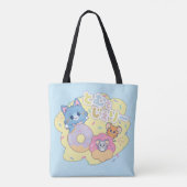 Anime Donut Delights beroemd gemaakt door Tom, Jer Tote Bag (Achterkant)