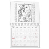 Anime Doodle Zodiac Coloring Calendar Kalender (Mar 2027)