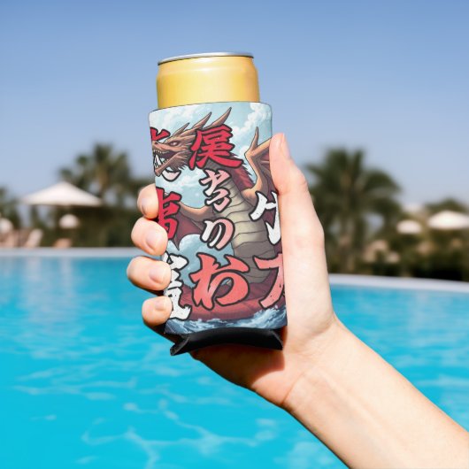 Anime Draak Tokio Seltzer Blikjeskoeler (Insitu Zwembad)