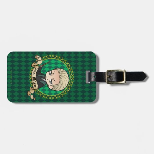Anime Draco Malfoy Bagagelabel (Voorkant horizontaal)
