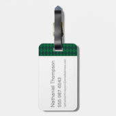 Anime Draco Malfoy Bagagelabel (Achterkant verticaal)