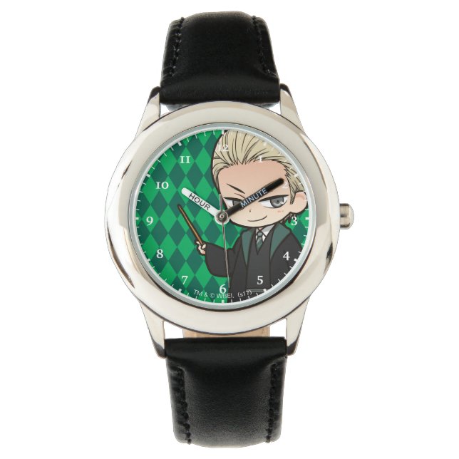 Anime Draco Malfoy Horloge (Voorkant)