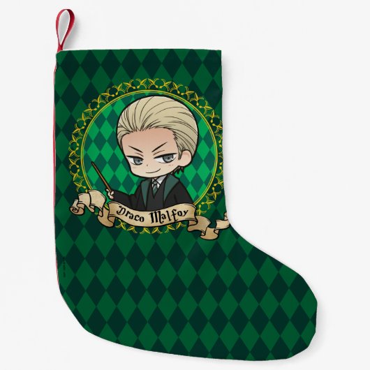 Anime Draco Malfoy Kleine Kerstsok (Voorkant)