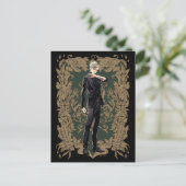 Anime Draco Malfoy  Lijst Briefkaart (Staand voorkant)