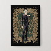 Anime Draco Malfoy Lijst Button (Voorkant)