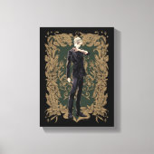 Anime Draco Malfoy Lijst Canvas Afdruk (Voorkant)
