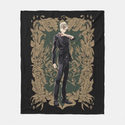 Anime Draco Malfoy Lijst Fleece Deken (Voorkant)