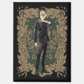Anime Draco Malfoy  Lijst Magneet (Voorkant)