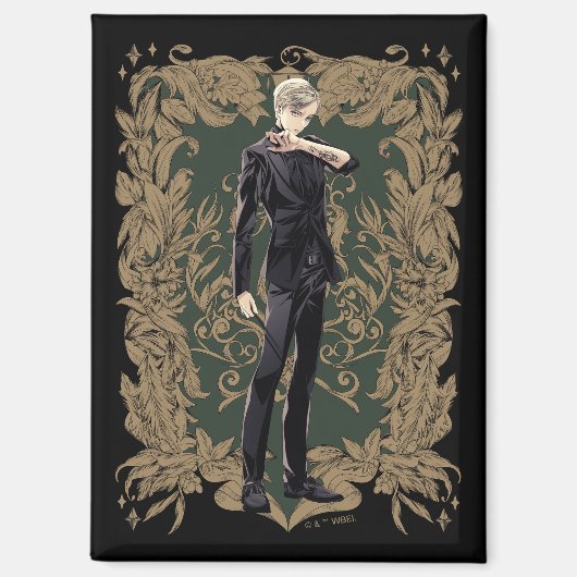 Anime Draco Malfoy  Lijst Magneet (Voorkant)