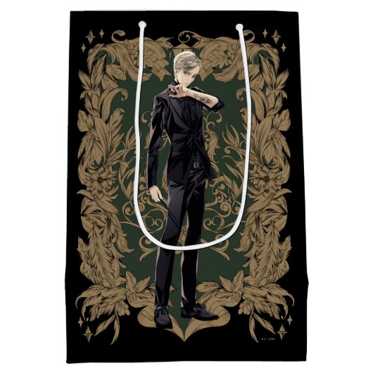 Anime Draco Malfoy  Lijst Medium Cadeauzakje (Achterkant)
