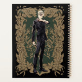 Anime Draco Malfoy  Lijst Planner (Achterkant)