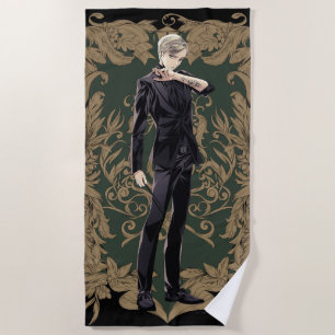 Anime Draco Malfoy Lijst Strandlaken