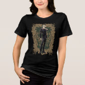 Anime Draco Malfoy  Lijst Tri-Blend Shirt (Voorkant)