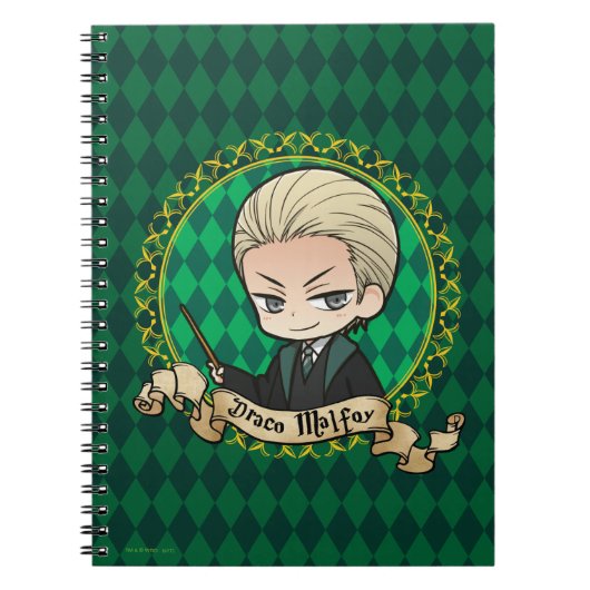 Anime Draco Malfoy Notitieboek (Voorkant)