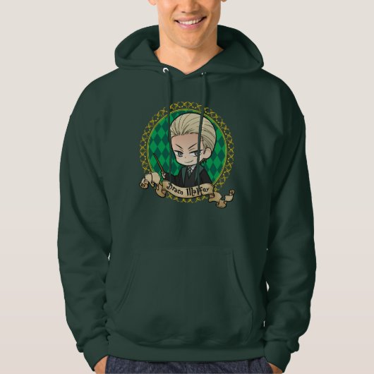 Anime Draco Malfoy Portrait Hoodie (Voorkant)
