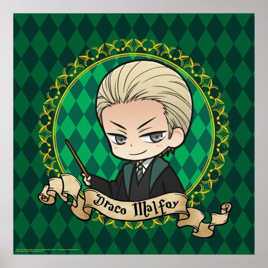 Anime Draco Malfoy Poster (Voorkant)