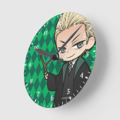 Anime Draco Malfoy Ronde Klok (Hoek)