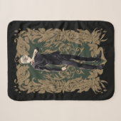 Anime Draco Malfoy Sierlijk Frame Sherpa Deken (Voorkant (horizontaal))