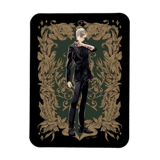 Anime Draco Malfoy Sierlijst Magneet (Verticaal)