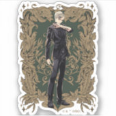 Anime Draco Malfoy Sierlijst Sticker (Voorkant)