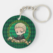 Anime Draco Malfoy Sleutelhanger (Achterkant)