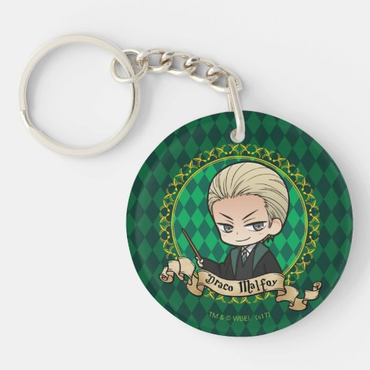 Anime Draco Malfoy Sleutelhanger (Voorkant)