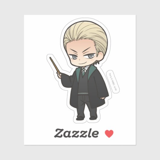 Anime Draco Malfoy Sticker (Vel)