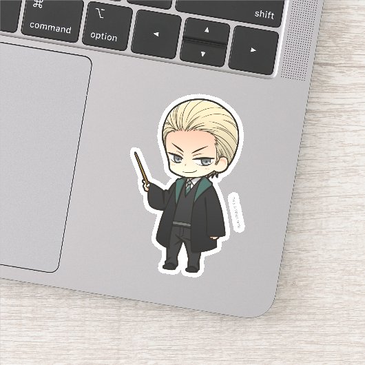 Anime Draco Malfoy Sticker (Detail)