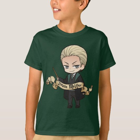 Anime Draco Malfoy T-shirt (Voorkant)