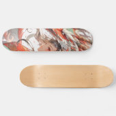 Anime Dragon/Meisje Schaats Deck Persoonlijk Skateboard (Horizontaal)