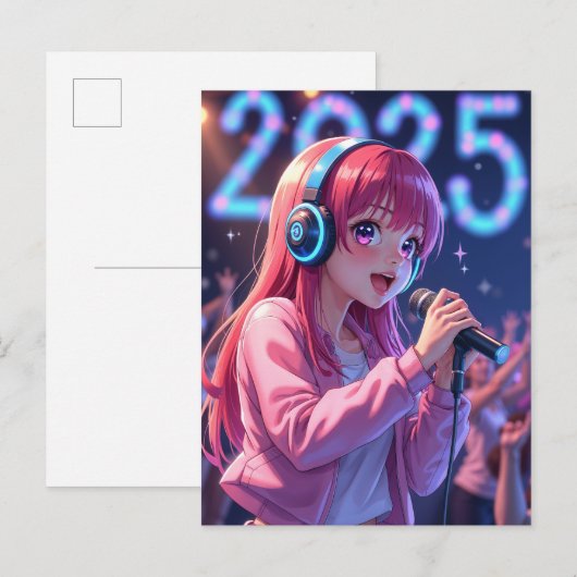 Anime Dreams 2025 Briefkaart (Voorkant / Achterkant)