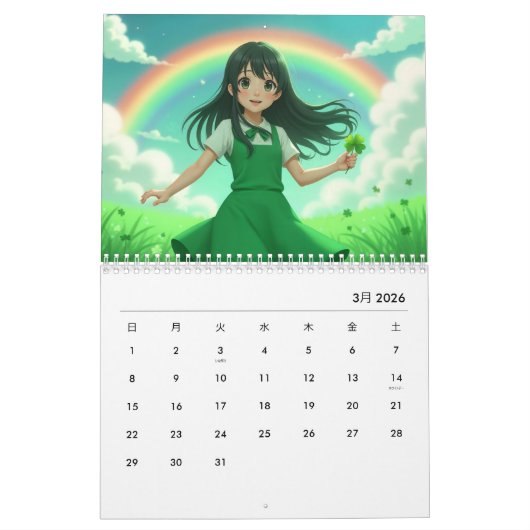 Anime Dreams 2025: Kalender (Mar 2026)