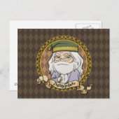 Anime Dumbledore Briefkaart (Voorkant / Achterkant)