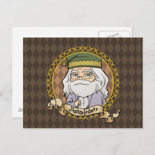 Anime Dumbledore Briefkaart (Voorkant / Achterkant)