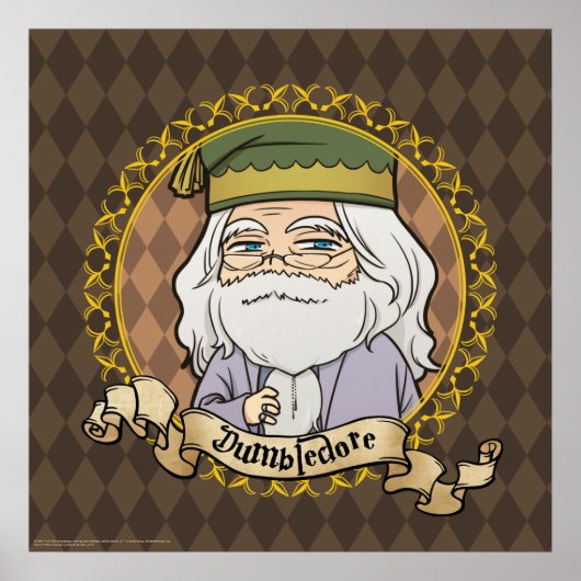 Anime Dumbledore Poster (Voorkant)