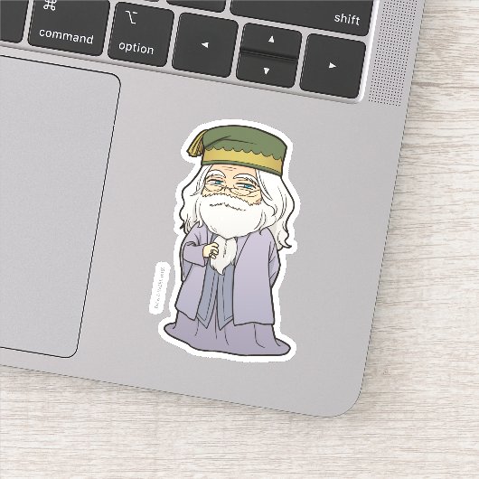 Anime Dumbledore Sticker (Detail)