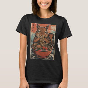 Anime Eekhoorn Ramen Japanse Kawaii geschenken voo T-shirt