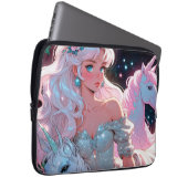 Anime Eenhoorn Laptop Sleeve (Voorkant Rechts)