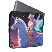 Anime Eenhoorn Laptop Sleeve (Voorkant Rechts)
