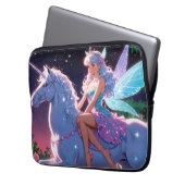 Anime Eenhoorn Laptop Sleeve (Voorkant Links)