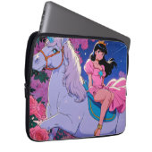 Anime Eenhoorn Laptop Sleeve (Voorkant Rechts)